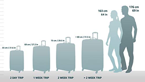 Sleek, Durable 21" Suitcase (24/28" available)