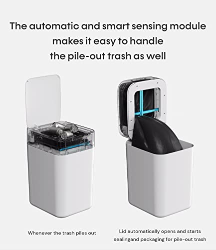 Smart Trash Can with Self-Sealing and Self-Changing