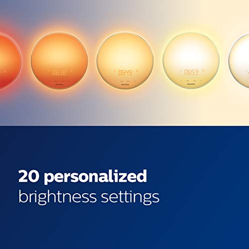 Aesthetic Smart Alarm Clock - Mimics Sunrise and Sunset