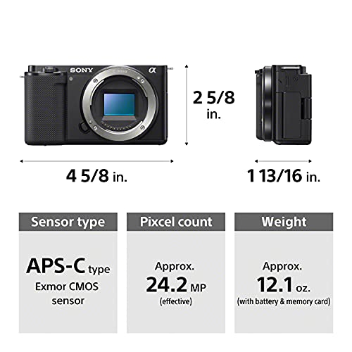 Best Rated Vlog Camera Kit | Sony Alpha ZV-E10