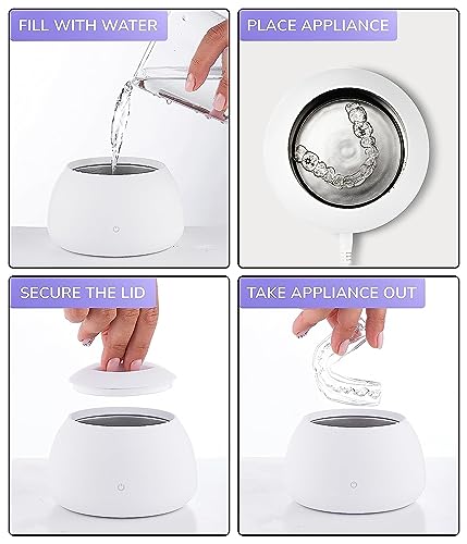 Dental Pod | Cleaner for Dentures, Aligner, Retainer, Mouth Guard