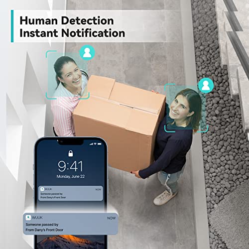 2 Home Security Outdoor Wireless Cameras - No Subscription Needed