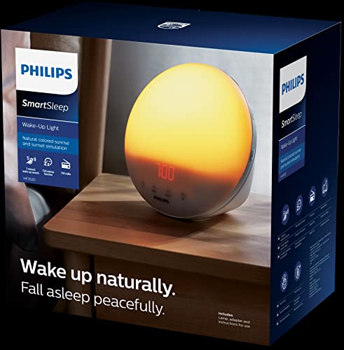 Aesthetic Smart Alarm Clock - Mimics Sunrise and Sunset