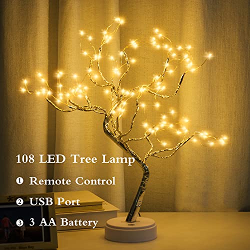 Fairy Light Twinkling Tree For Christmas