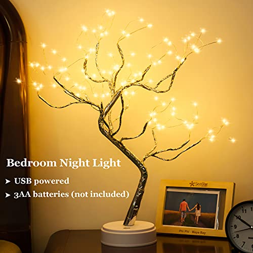 Fairy Light Twinkling Tree For Christmas
