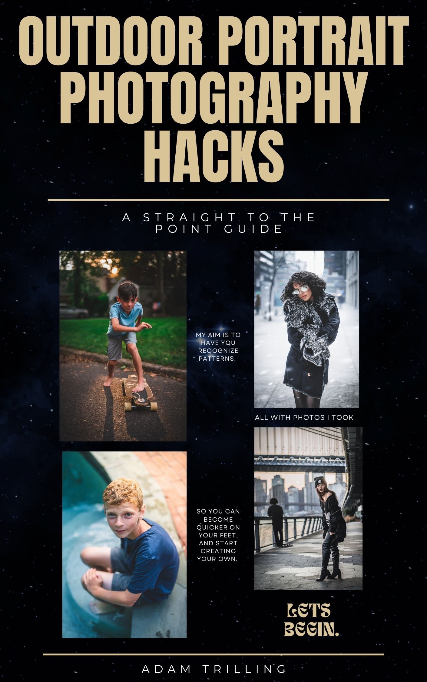 Outdoor Portrait Hacks | Photography Ebook