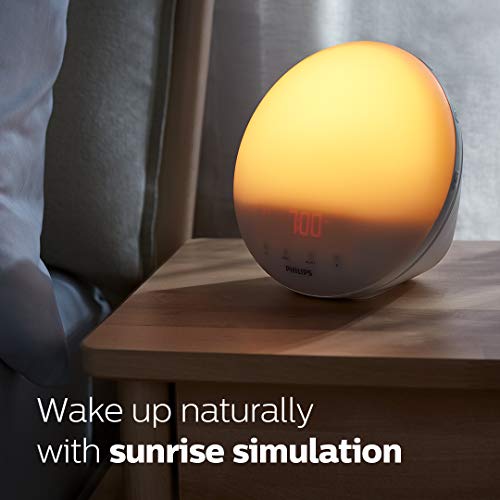 Aesthetic Smart Alarm Clock - Mimics Sunrise and Sunset