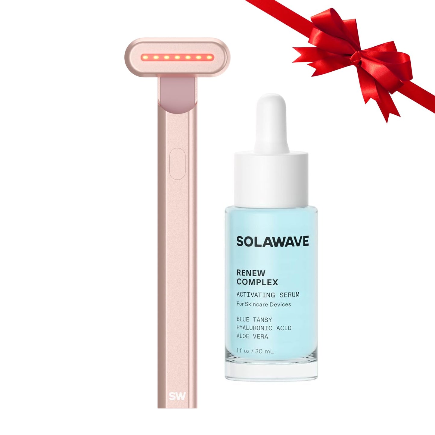 Solawave 4-in-1 Radiant Renewal Wand and Serum Bundle