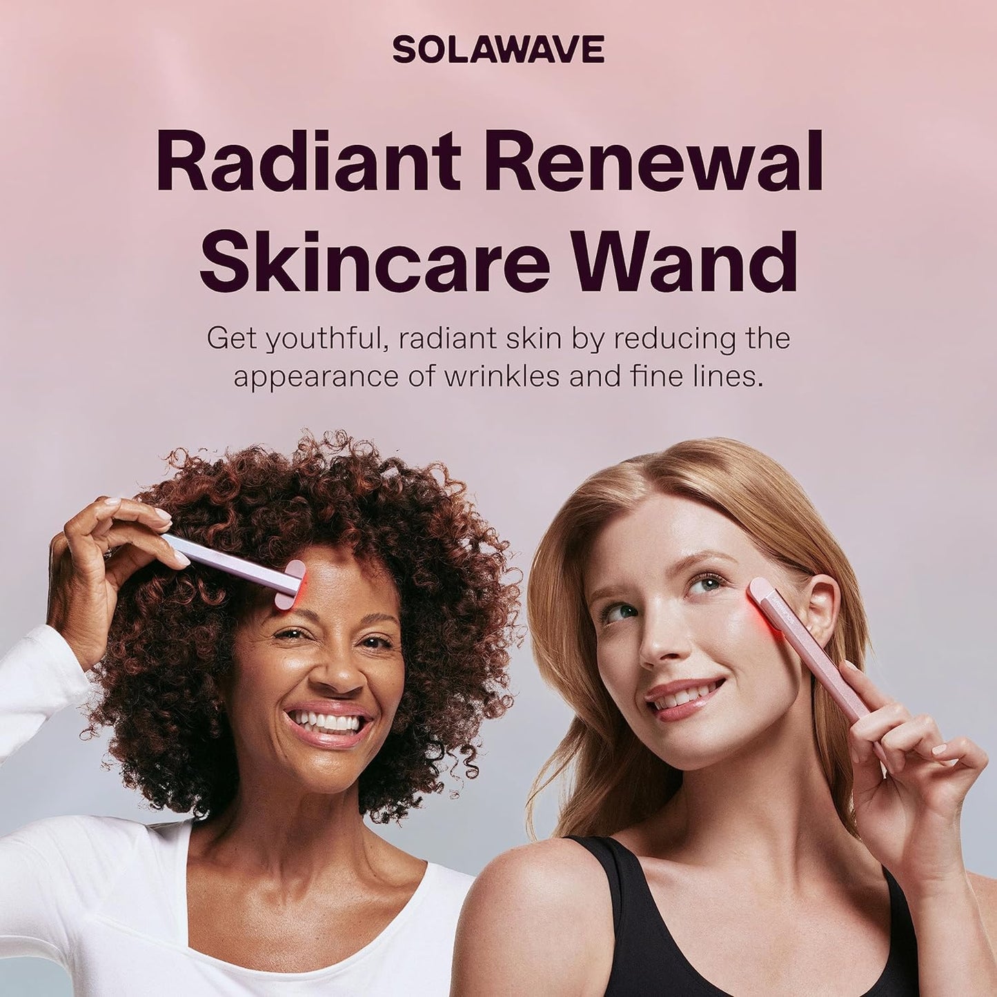 Solawave 4-in-1 Radiant Renewal Wand and Serum Bundle