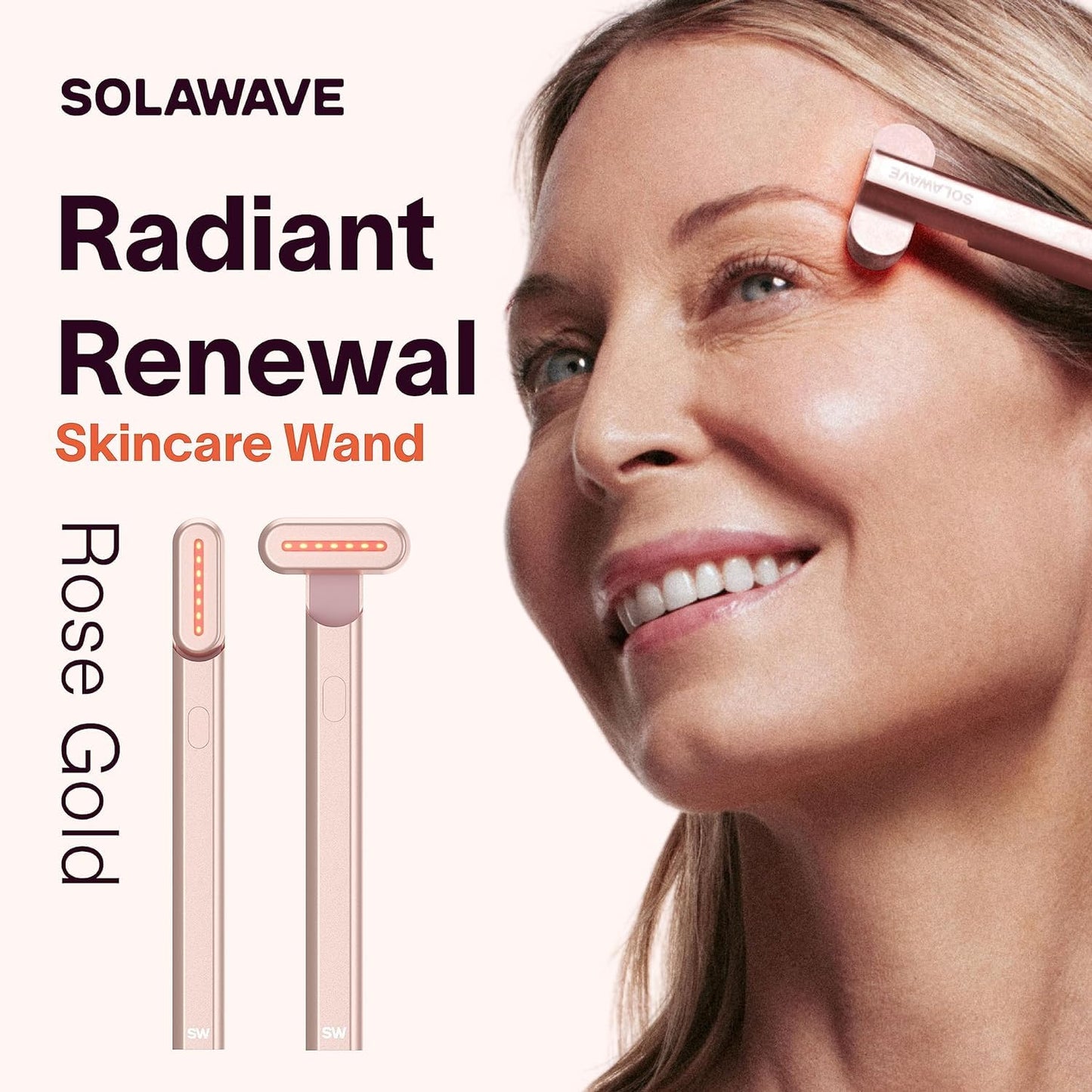 Solawave 4-in-1 Radiant Renewal Wand and Serum Bundle