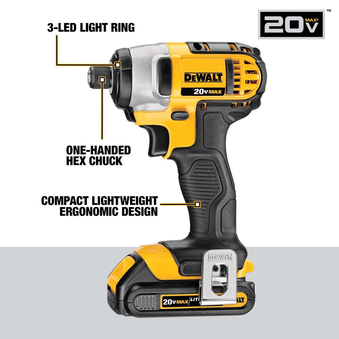 Great Bundle: DEWALT 20V MAX Combo Kit.